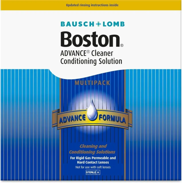 Contact Lens Solution - Boston Advance Cleaner Conditioning Solution Multipack