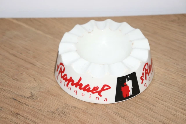 VINTAGE CENDRIER ST RAPHAEL QUINQUINA ,GIEN Atelier création LOUPOT EUR ...