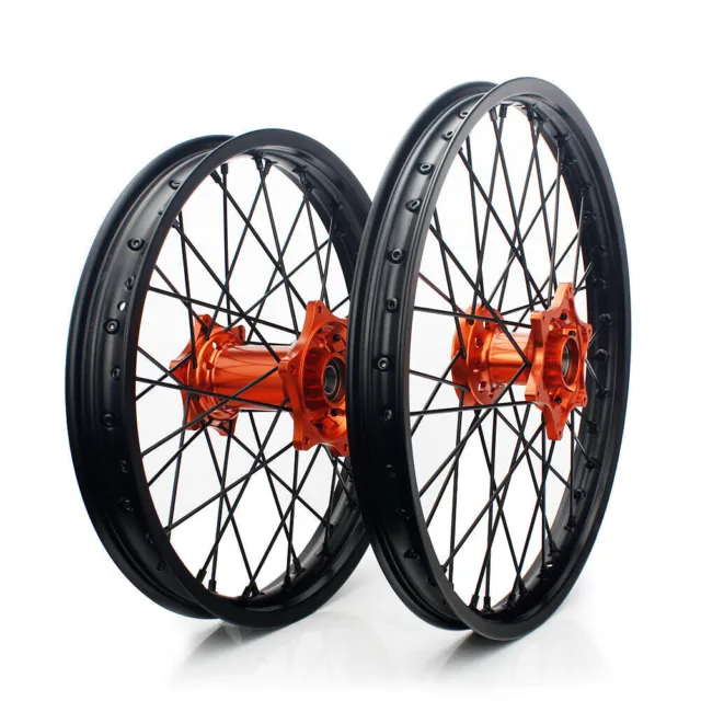 21"/19" Motocross Dirt Radsatz Felgen Räder für KTM SX SX-F EXC XC XC-W 125-540