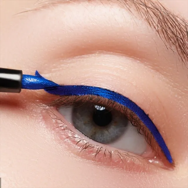 Drying Waterproof Blue White 5 Colors Eyeliner Pencil Matte Liquid Eyeliner
