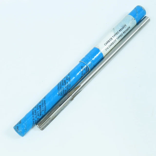 R.R.T. 24003140 .314" Carbide Tipped Chucking Reamer 1-1/2" LOC 6" OAL