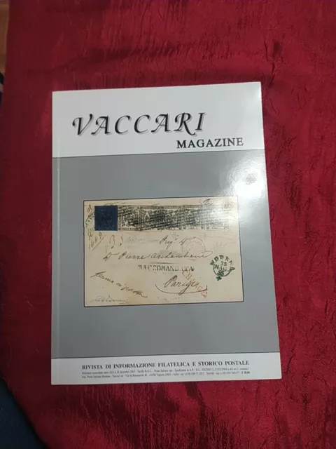 Vaccari Magazine Philatelic and Historical Information Postal No.38 Dec. 2007