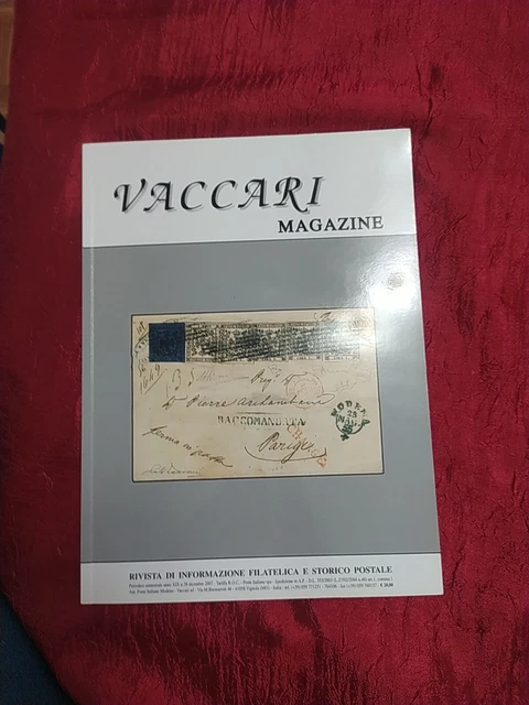 Vaccari Magazine Philatelic and Historical Information Postal No.38 Dec. 2007