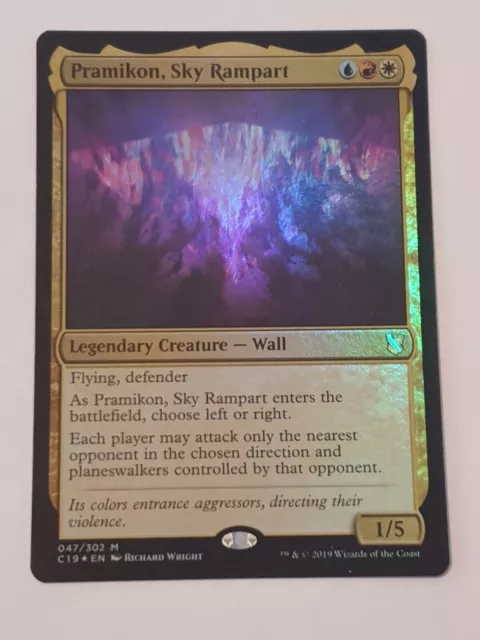 MTG - C19 - Pramikon, Sky Rampart Near Mint Foil #47