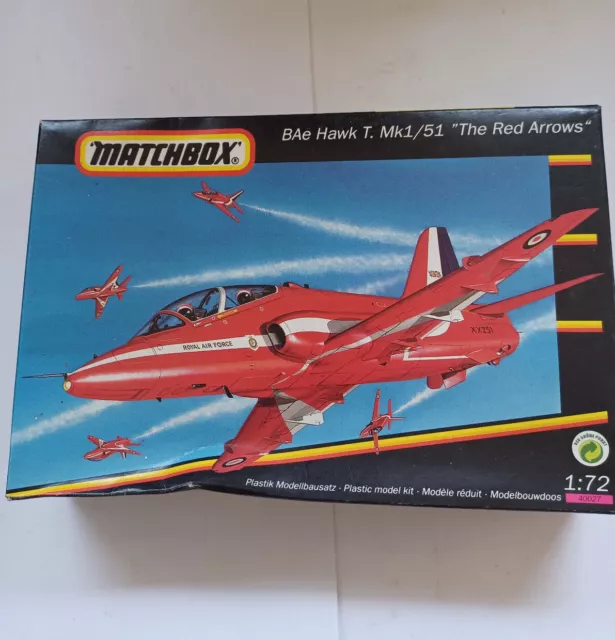 1:72 Bae Hawk T. Mk1/51 The Red Arrows  Matchbox extrem selten