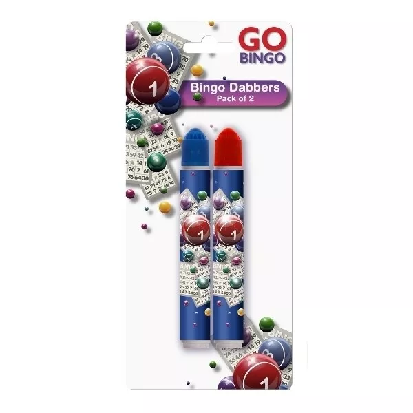 Bingo Dabbers Marker Pens Mixed Colours Non Drip Ink Dabber