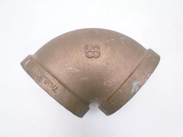90 Degree Brass Elbow  3 1/4" Marine Boat