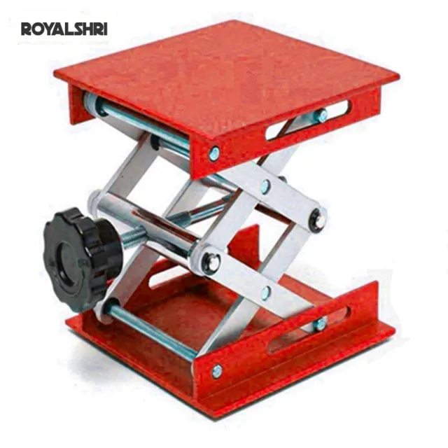 ROYALSHRI Laboratory Lifting Platform Stand Rack Jack Lift Table Lab Scissor