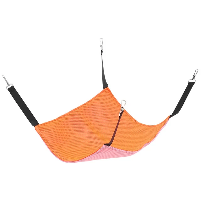 Amaca Sospesa Per Gatti E Piccoli Animali - Peluche Morbido, Ganci Per Gabbia - Foto 12