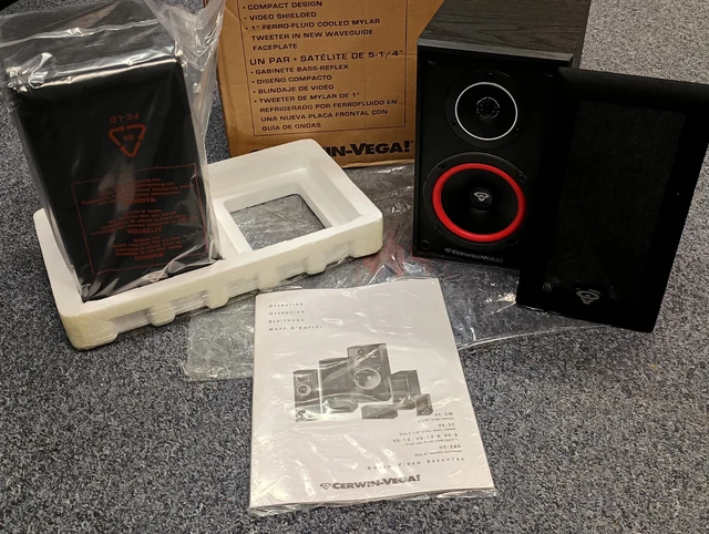 CERWIN-VEGA! VE-5M New Old Stock Bookshelf Speaker