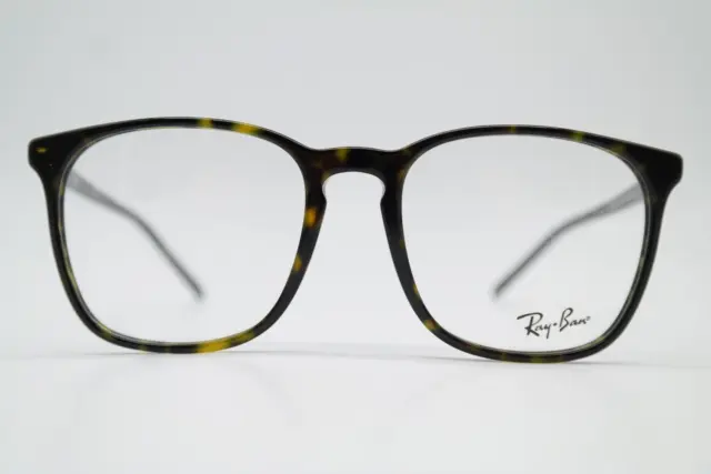 Occhiali Ray Ban RB 5387 marrone argento ovale montatura occhiali occhiali nuovi