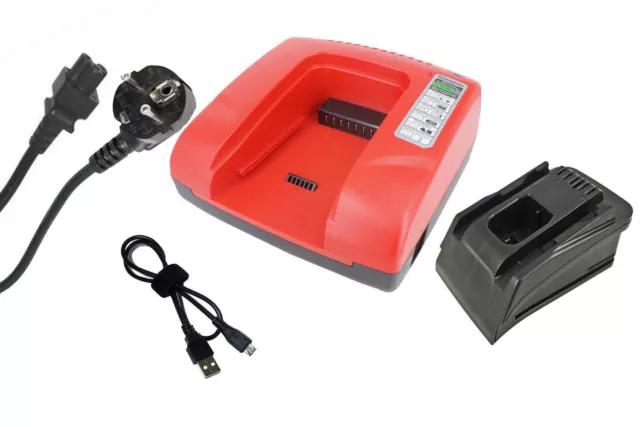 20-36V Chargeur pour HILTI AG 125-A22,HDE 500-A22,SCM 22-A,SF 22-A,B36/3.9