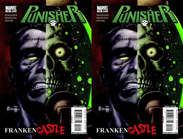 Punisher #14 Volume 8 (2009-2010) Marvel Comics - 2 Comics