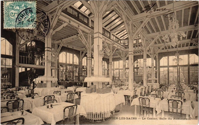 CPA Enghien les Bains Le Casino Salle du Restaurant FRANCE (1308142)