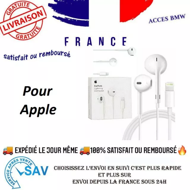 Kit pieton mmtn2zm/a original apple pour iphone 7 A1660, A1778