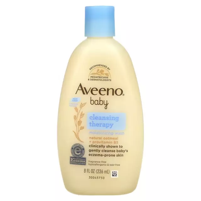 Aveeno - Baby - Cleansing Therapy Moisturizing Wash - 236 Ml - Exp: Jan 27