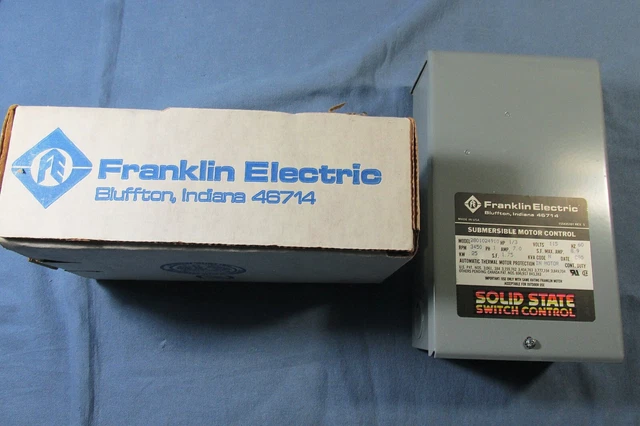 Franklin Electric 2801024910 Submersible Motor 115 VOLT CONTROL BOX 1/3 HP