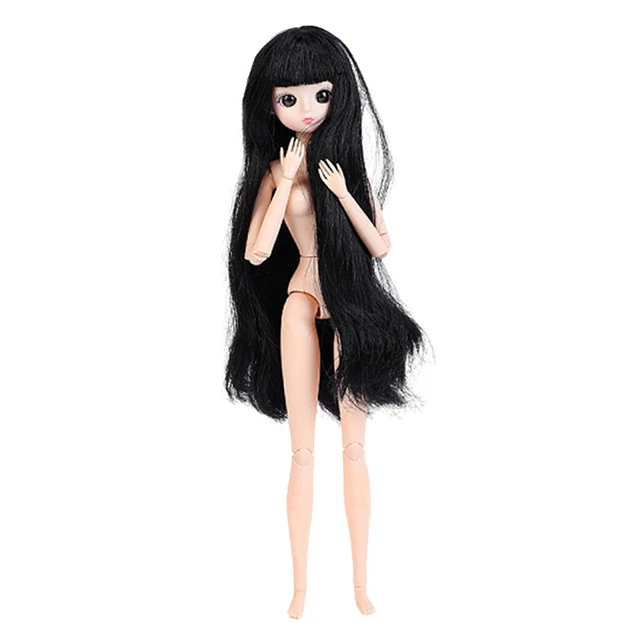 30cm 1:6 Flexible BJD Ball Jointed Girl Doll Nude Body DIY Doll Making