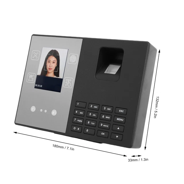 EMPLOYEE ATTENDANCE FACIAL Fingerprint Palm Print PIN Recognition Time ...