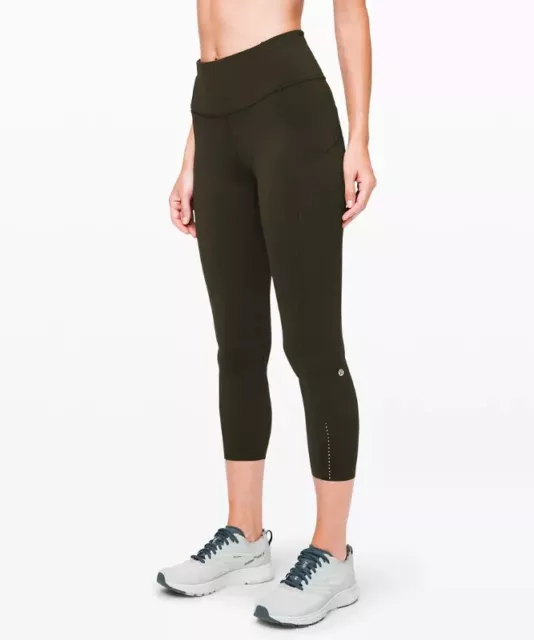 LULULEMON BLACK FULL Length Tights Womens Size 4 CAN/ 8 AUS $49.99