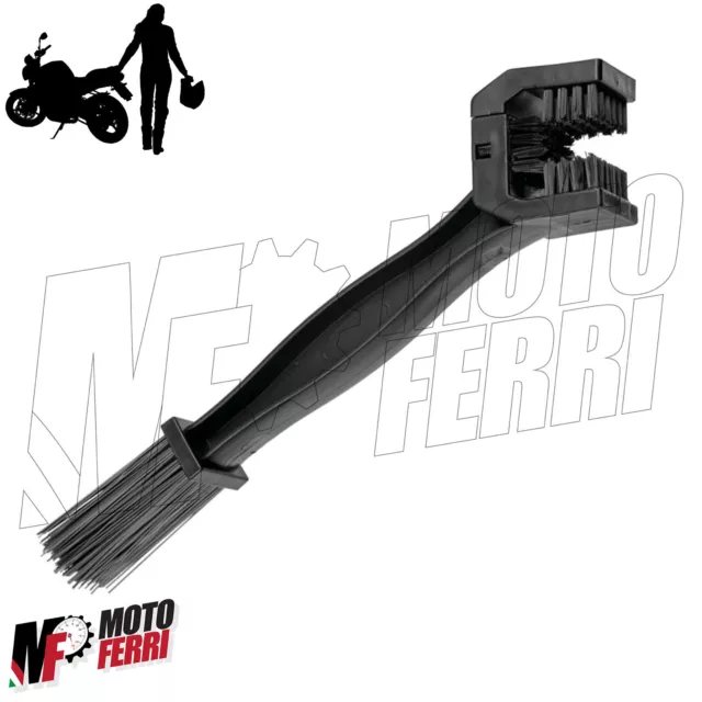 MF2409 - Set Brosse Graisse Chaîne Motul C4 Factory Line + C1 de Nettoyage 400ML 3