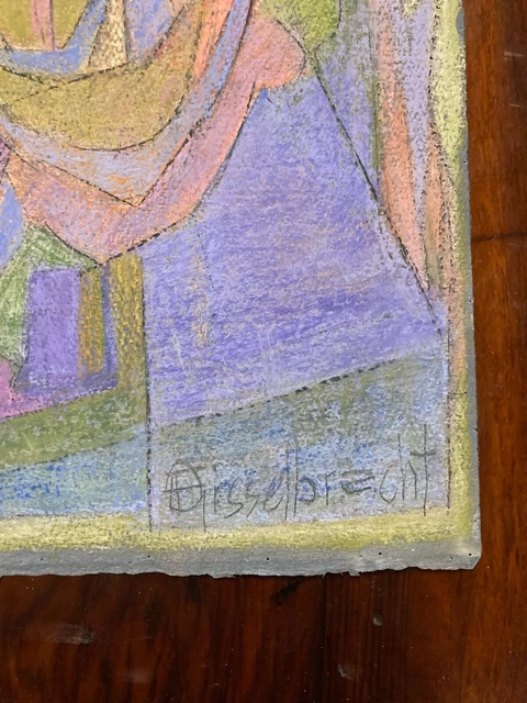 TRÈS BEAU DESSIN Expressionisme 1997 Frederic Gisselbrecht Expressioniste 256487148425