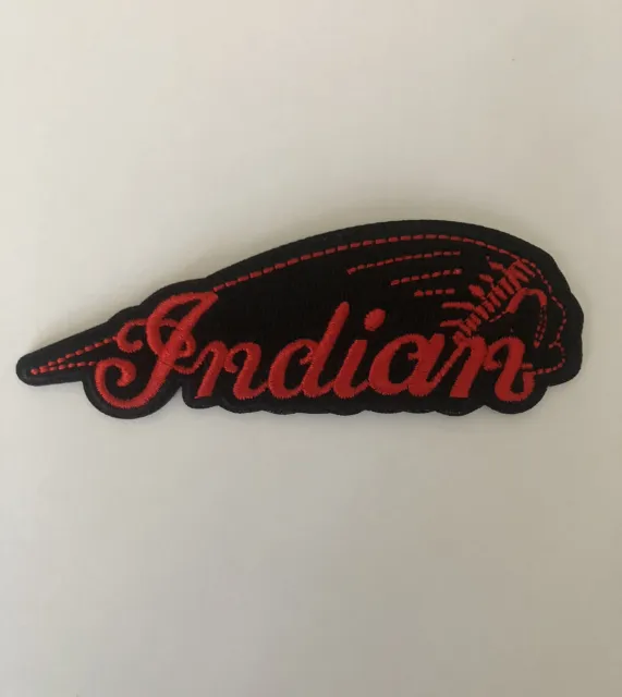 Indian Motorcycle Iron/Sew On Patch