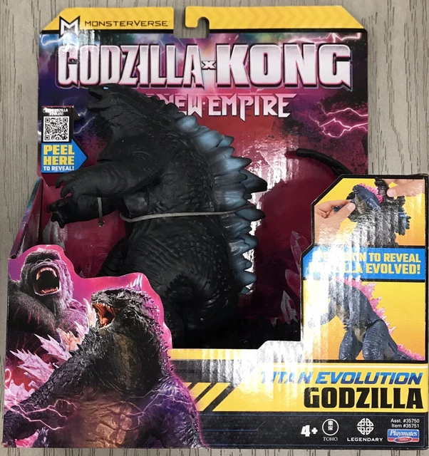 GODZILLA X KONG The New Empire Godzilla Titan Evolution Toy Playmates