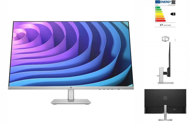 Monitor HP M27h Schwarz 27 Zoll Bildschirm Display PC Full HD 75 Hz