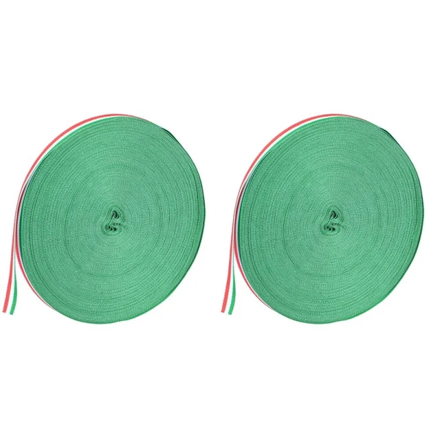 2 stücke 2,5 cm Polyester Streifen Ribbon 100m / Rolle für Kostümbeutel