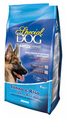 Croccantini Per Cani Kg. 4 Monge Special Dog Tonno E Riso Premium Quality Adult