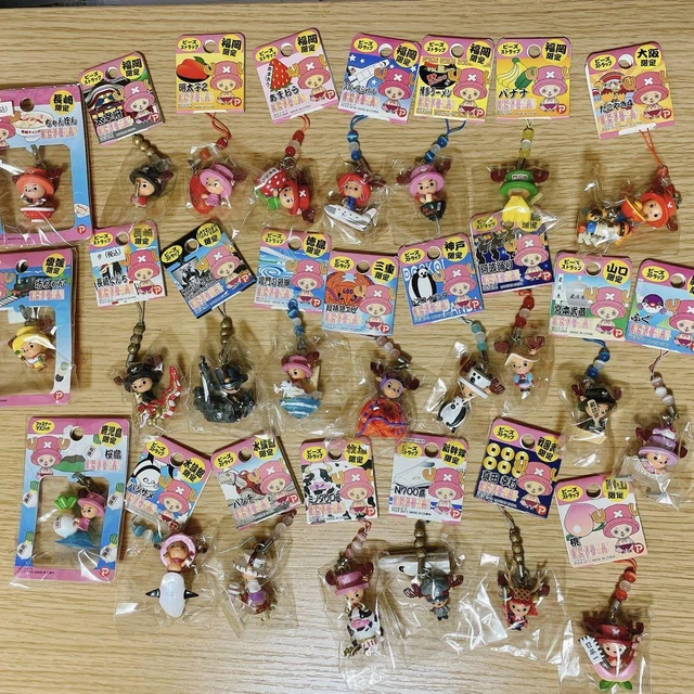 ONE PIECE Phone Charm Strap Keychain Gotochi Chopper Man Local Limited 24 bundle