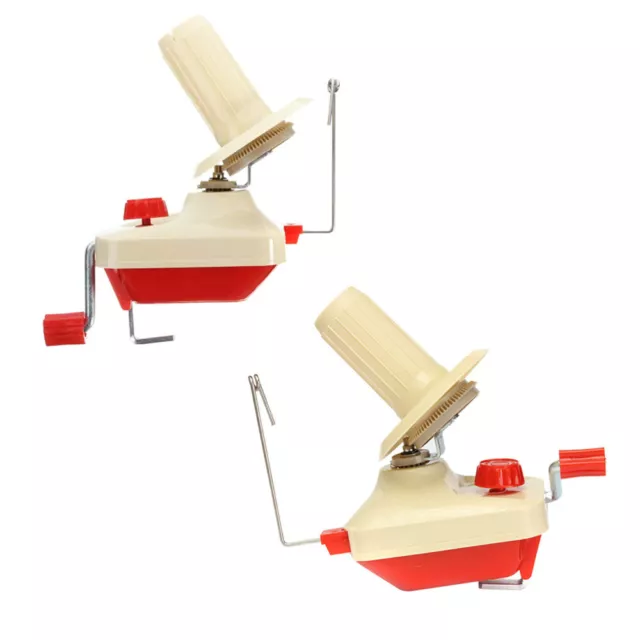 Yarn Ball Winder Knitting Roll Hand Operated Fiber Wool String Holder Machine
