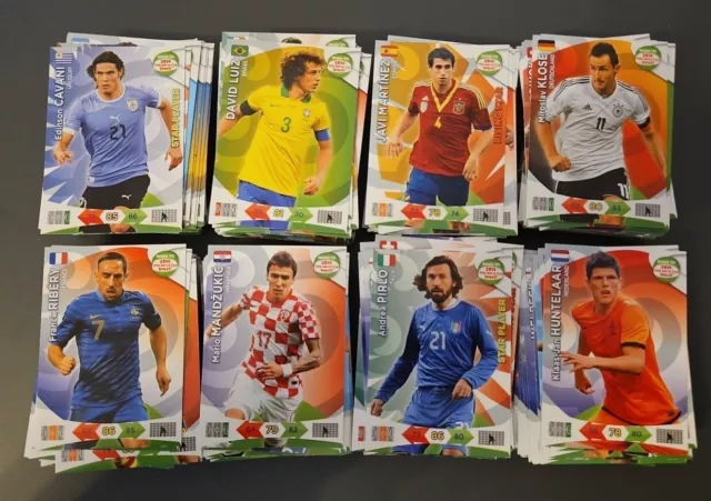 Panini Adrenalyn XL Road to WM 2014 Sammlung Konvolut Bulk mit über 400 Karten