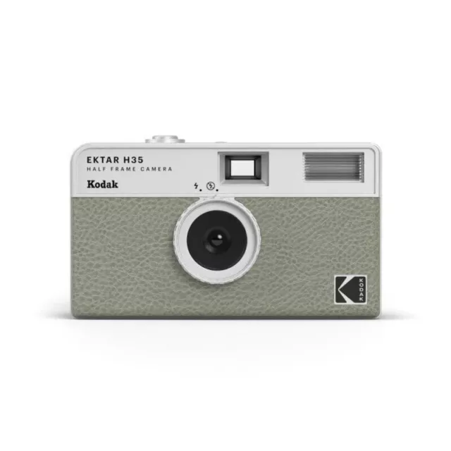 Kodak Ektar H35 Half Frame Film Camera Available in Sand Sage Black Brown