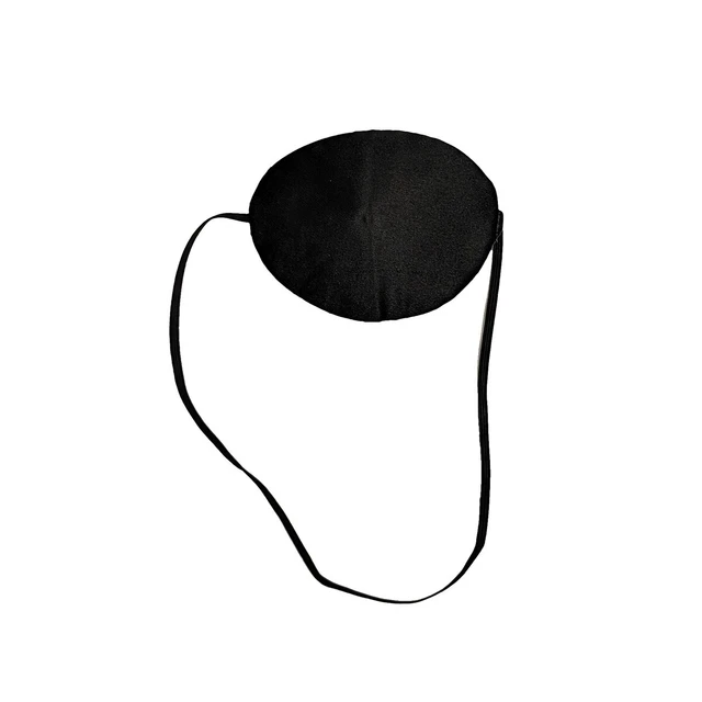 Buccaneer Black Pirate Eye Patch Cosplay Mask Halloween Party Costume Accessory