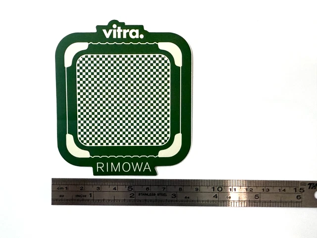 【新品未使用・未開封】RIMOWA Vitra 2025 ステッカー セット 座れるリモワが伊勢丹新宿に！ 新色スーツケース＆話題の初