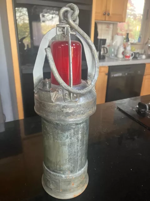 German Wwii Luftwaffe Signal Lantern Rare!