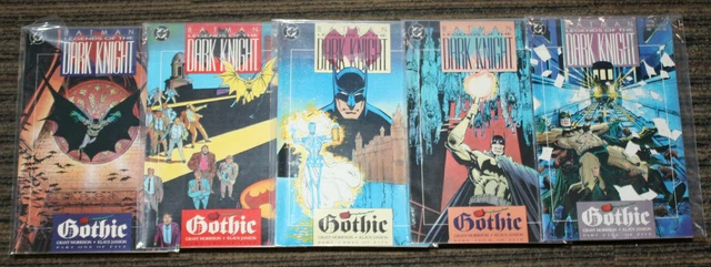 DC Batman Legends of the Dark Knight #6-10 Gothic Grant Morrison & Klaus Janson