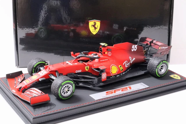 1:18 BBR F1 Ferrari SF21 C.Sainz #55 Emilia Romagna Italie Gp 2021