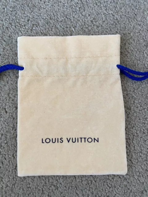 Authentic New Louis Vuitton Mini Dust Bag Storage Bag Pouch For Accessory Velvet