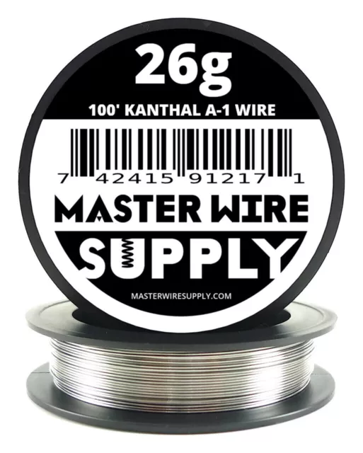 MWS - 100 ft - 26 Gauge Kanthal A1 Round Wire