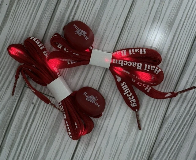 2024 MARDI GRAS Krew Of Bacchus LED Light Up Shoe Strings (rare) £12.10 ...