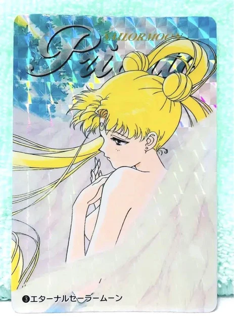 Sailor Moon Trading Cards Sheet from japan
