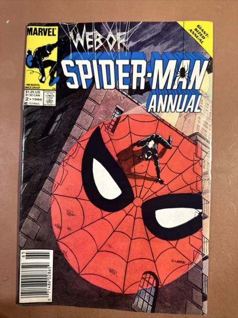Web of Spider-Man Annual #2 Marvel Comics VF & ￼ Vol 1 # 60 Spider-Man