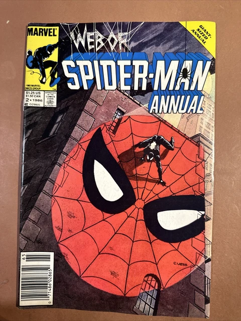 Web of Spider-Man Annual #2 Marvel Comics VF & ￼ Vol 1 # 60 Spider-Man