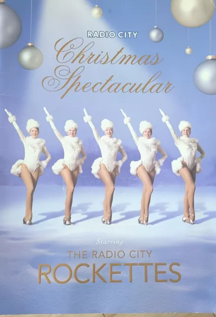 Radio City Rockettes Program - Kickline Fold Out - 2006 Christmas Spectacular.