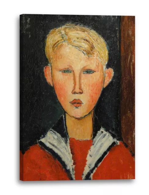 Lienzo/Marcos Amedeo Modigliani - El niño con los ojos azules