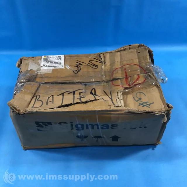 Sigmatek SP12-7.5(T2) Box of 4 Sealed Lead Acid Batteries FNOB