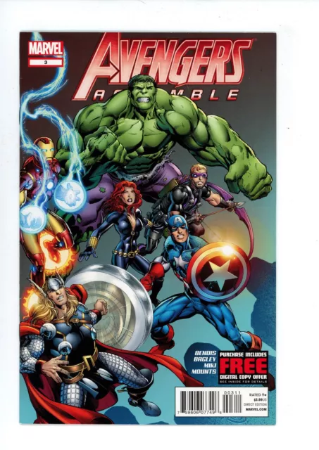 Avengers Assemble #3  (2012) Marvel Comics